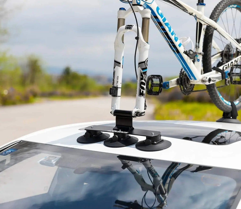 Vacuum Suction Roof-Top Bike Carrier Rack