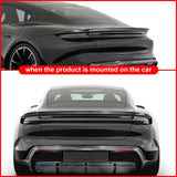 Porsche Taycan Carbon Fiber Rear Spoiler